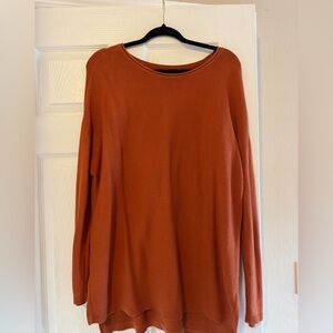 Croft & Barrow Burnt Orange Knit Sweater